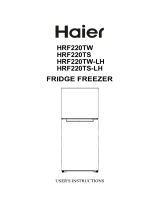 Haier HRF220TS User manual