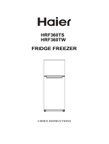 Haier HRF360TW User manual