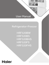 Haier HRF520FHS User manual