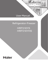 Haier HRF516YHS User manual