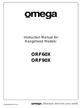 Omega ORF90X User manual