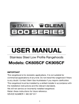 Glem Gas AOLGLEMPK1 User manual