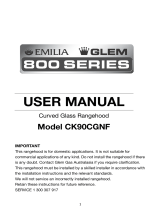Emilia CK90CGNF User manual