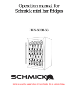 Schmick HUS-SC88-SS User manual