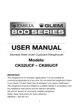 Emilia CK52UCF User manual