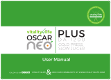 Oscar JU-OS-1200-UL-AU-RD User manual