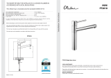 Oliveri PT2010C-ST-BL Installation guide