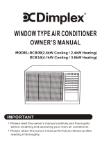 Dimplex DCB09 User manual