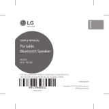 LG PK7 User manual