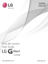 LG LGW100.AREFZZ User manual