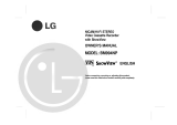 LG BM994NP User manual