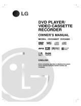 LG VC650NPK User manual