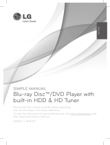 LG HR832T User manual