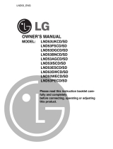LG LND53ESSD User manual
