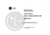 LG LV971NM User manual