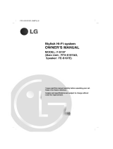 LG FFH-S198AD User manual
