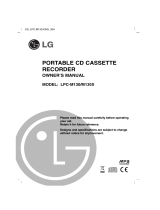 LG LPC-M130X User manual