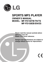 LG MF-FD150TS User manual