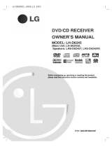 LG LH-D6245D User manual