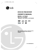 LG LH-T6245D User manual