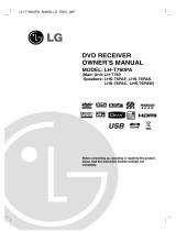 LG LH-T7654PA User manual
