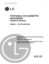 LG LPC-M140 User manual