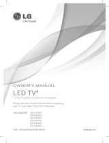 LG 50LN5400 User manual