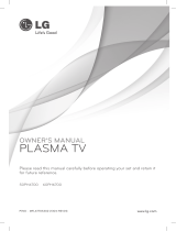 LG 50PH4700 User manual