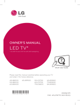 LG 55UB8500 User manual