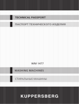 Terzismo WM 1477 User manual