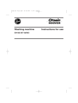 Otsein-Hoover OH 100 M7 V Waschmaschine User manual