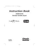 Otsein-Hoover OHNV 273 X-37 User manual