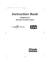 Otsein-Hoover ABOHNV271X User manual