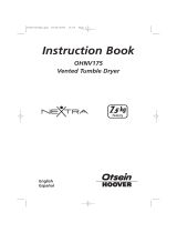 Otsein-Hoover OHNV 175-37 User manual