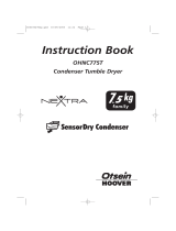 Otsein-Hoover OHNC775XT User manual