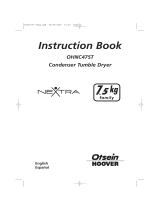 Otsein-Hoover ABOHNC475S User manual