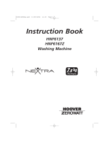 Zerowatt-Hoover Nextra HNF6167Z User manual