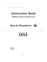 Kelvinator KDV 60-SY User manual