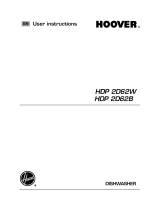 Hoover HDP 2D62B-80 User manual