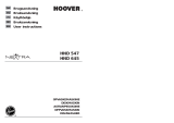 Hoover HND 547/1-86 User manual