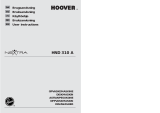 Hoover HND 310 A-86S User manual