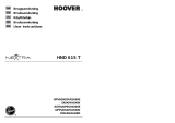 Hoover HND 625 T-86S User manual