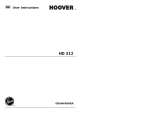 Hoover HD312-80 User manual
