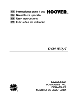 Hoover DYM 862X/T User manual