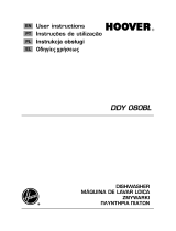 Hoover DDY 080BL User manual