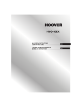 Hoover HMG440 EX User manual