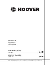 Hoover HON602B User manual