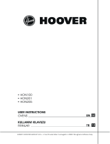 Hoover HON205B/E User manual