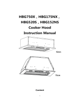 Hoover HBG175NX User manual