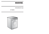 Hoover LB W105 SX/1 User manual